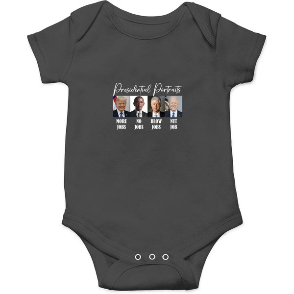 Sarcastic Presidential Portrait Onesies