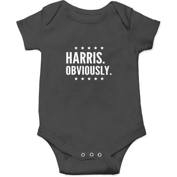 Kamala Harris Obviously 2024 President Election Onesies-image