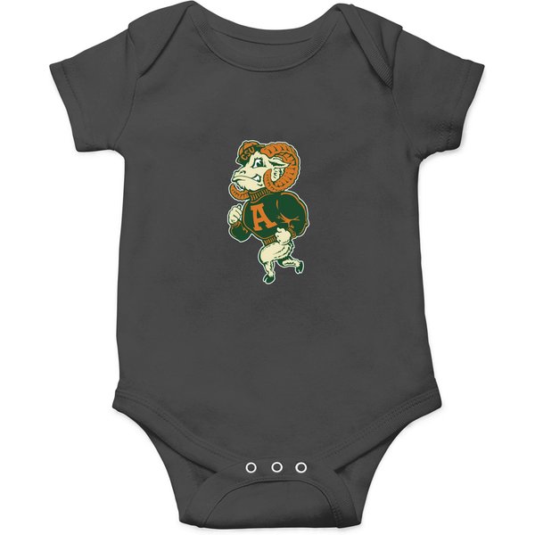 Vintage Colorado State University Aggies Logo Design Onesies-image