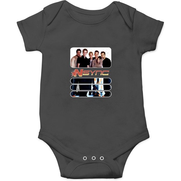 Vintage Nsync Onesie - Retro Band Merchandise-image