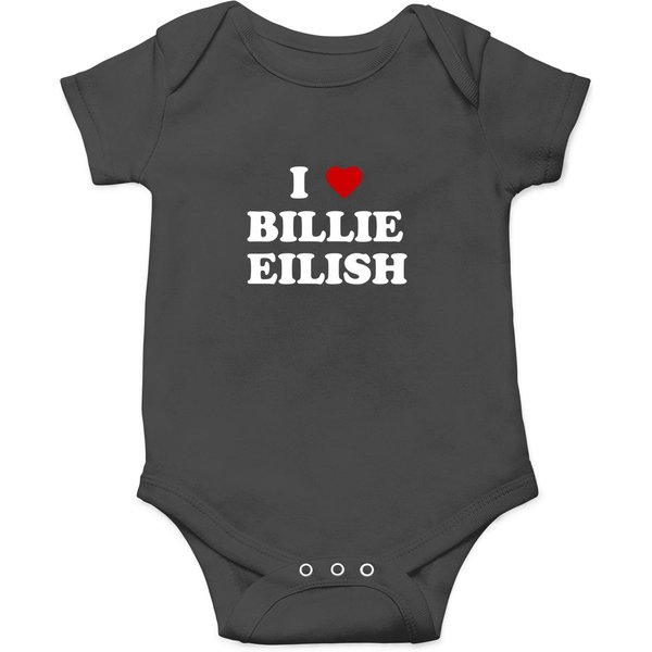 I Love Billie Eilish Onesies, Cute Onesies, Y2K Clothing-image