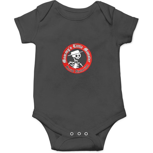 Social Distortion Baby Onesie Mommy's Little Monster Onesie-image