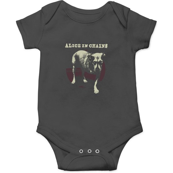 Alice In Chains Inspired Graphic Onesie-image