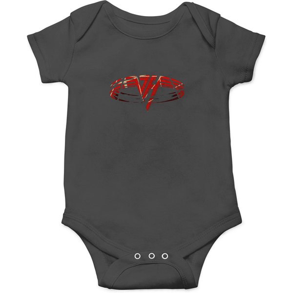 Van Logo Band Halen Onesies-image