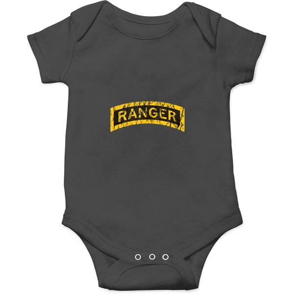 Us Armyss Ranger Tab Airborne Ranger Rltw Distressed Tank Top Onesies-image
