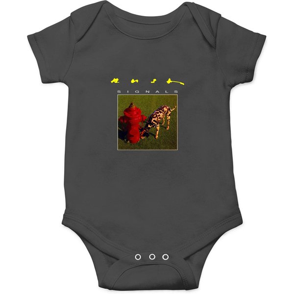 Vintage 80S Rush Band Signals Album Onesies-image