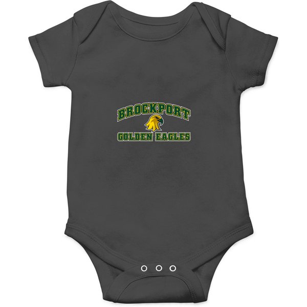 Suny Brockport Golden Eaglesss Stacked Logo Onesies-image