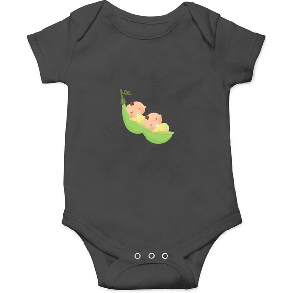 2 Peas In A Pod Twin Boys Onesies