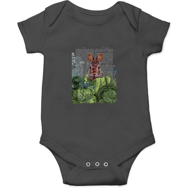 Rabbit In A Cabbage Patch Onesies