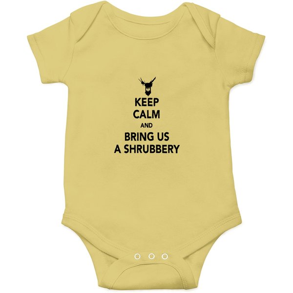 Monty Python And The Holy Grail Inspired Onesies - "keep Calm And Bring Us A Shrubbery" Gift British Humour Nerd Men Women