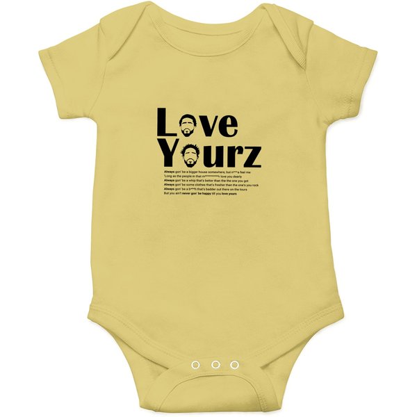 Love Yourz J Cole Onesies, J Cole Onesies-image