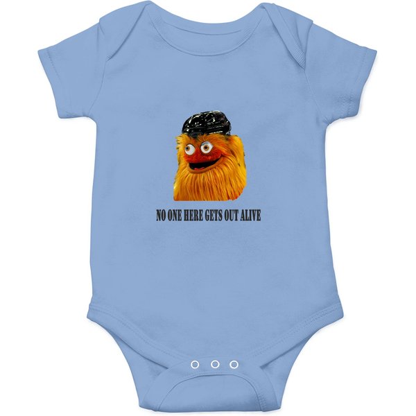 Philadelphias Gritty Mascot Onesies-image