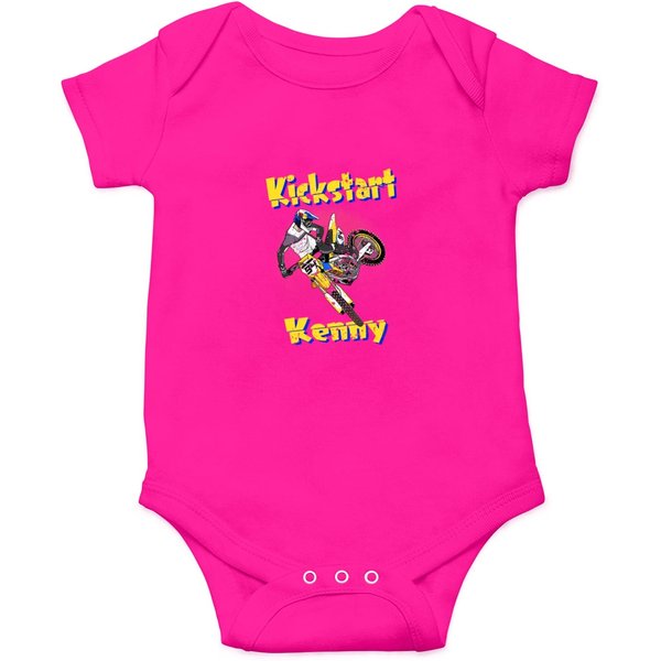 Kickstart Kenny Dirt Bike Racing Design Onesies