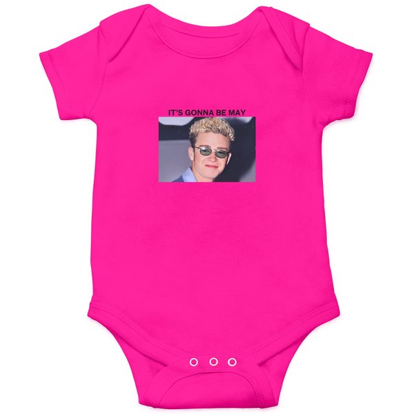 Justin Timberlake It's Gonna Be May Baby Onesies-image