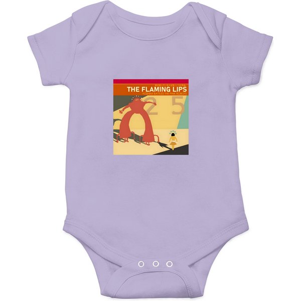 The Flaming Lips Yoshimi Battles The Pink Robots Simplified Album Cover Onesies-image