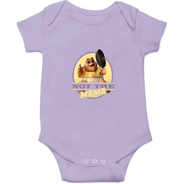 Dinosaurs Not The Mama (Dns0020-501Blk) Men_S Ba Onesies-image