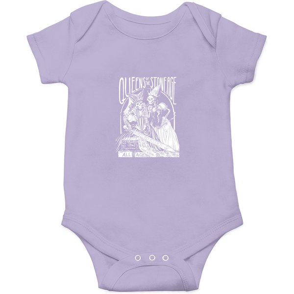 Distressed Vintage Queens Of The Stone Age Onesies