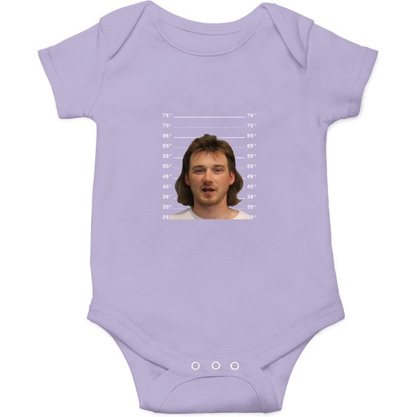 Morgan Mugshot Onesies - Wallen Legend Onesies -Mw Mug Shot-image