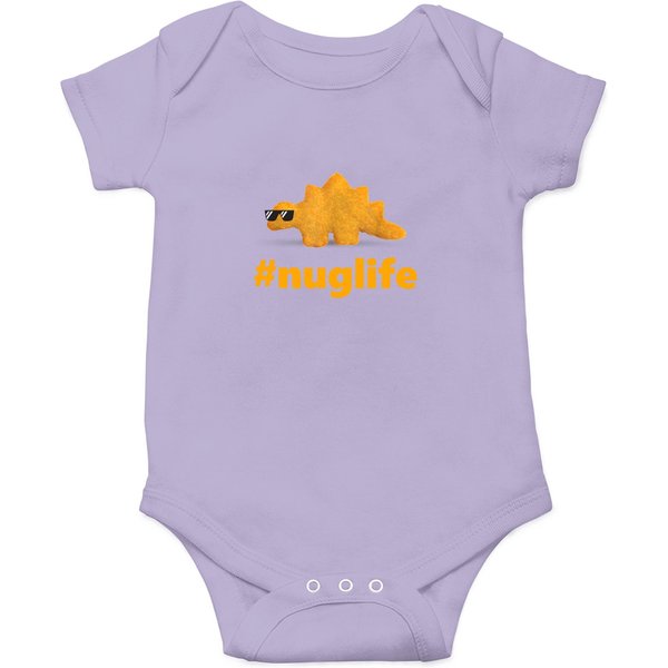 Nug Life Dino Nuggs Dino Chicken Nuggets Dinosaur Nugget Onesies-image