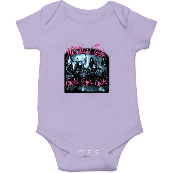 Motley Crue Girls Girls Girls Onesie - Black Design-image