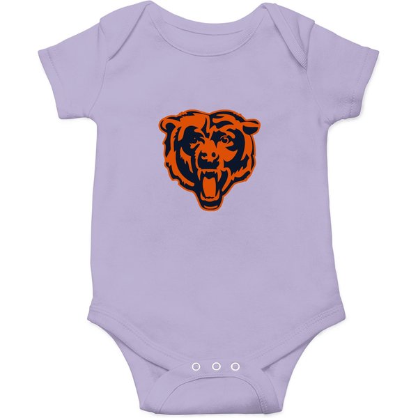 Chicago Bears Primary Logo Active House Flags Onesies-image