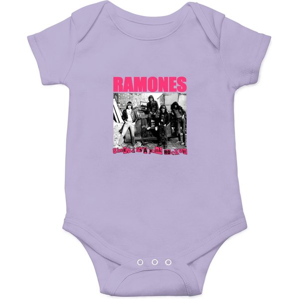 1977 Ramones Sheena Is A Punk Rocker Onesies, Ramones Tour 1977 Onesies-image