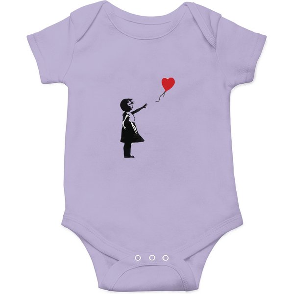 Banksy - Girl With Balloon Onesies-image