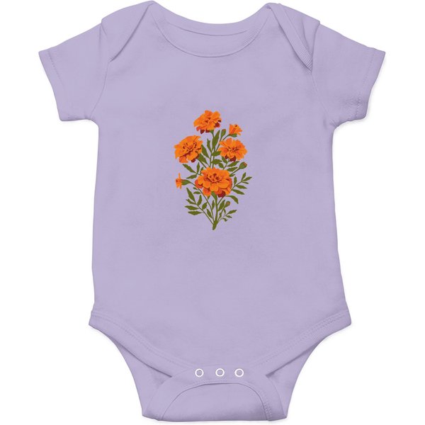 Marigold Flowers Onesies-image