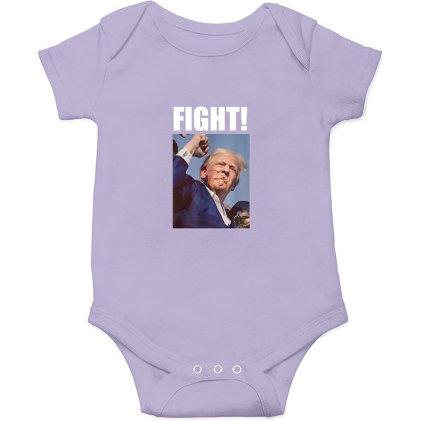 Trump Shooting Fight Rally Onesie-image