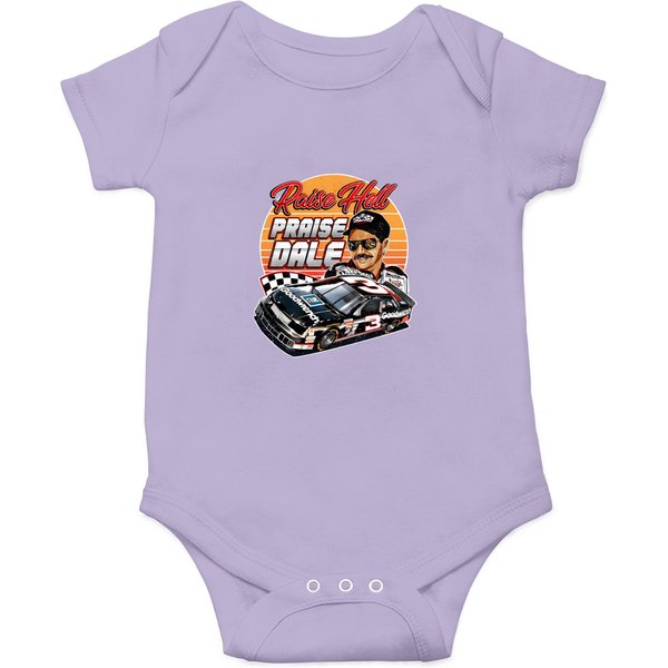 Dale Earnhardt Raise Hell Praise 90S - Dale Earnhardt Onesies-image