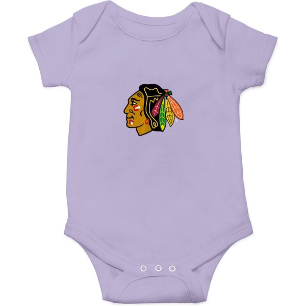 Chicago Team Blackhawks Logo Onesies-image