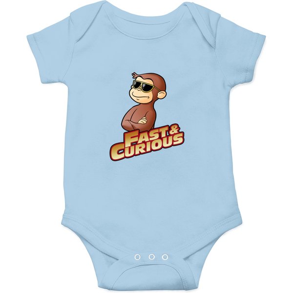 Fast And Curious V2 - Curious George - Onesies