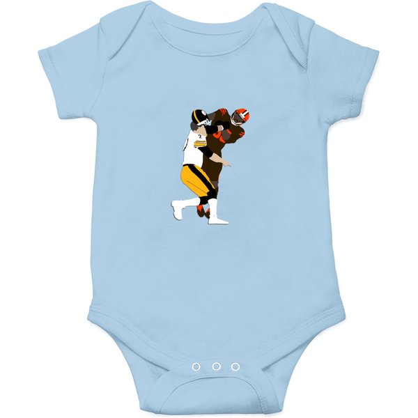 Myles Garrett Helmet Classic Onesies-image