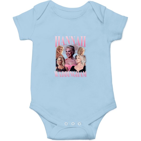 Limited Hannah Waddingham Vintage 90S Grapic Actor Onesies Unisex Onesies-image