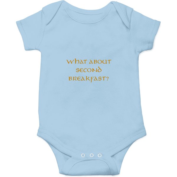 What About Second Breakfast Onesies-image