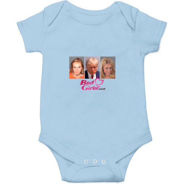 Paris Hilton Lindsay Lohan Donaldtrump Bad Girls Club Onesies-image