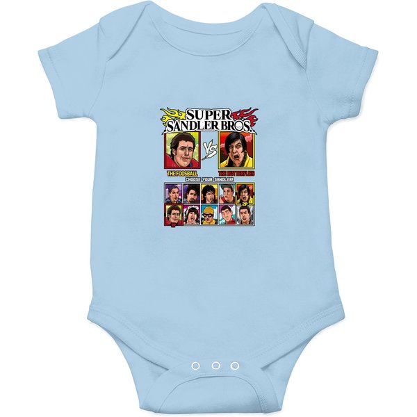 Super Sandler Bros - Fighting Game - Adam Sandler - Onesies