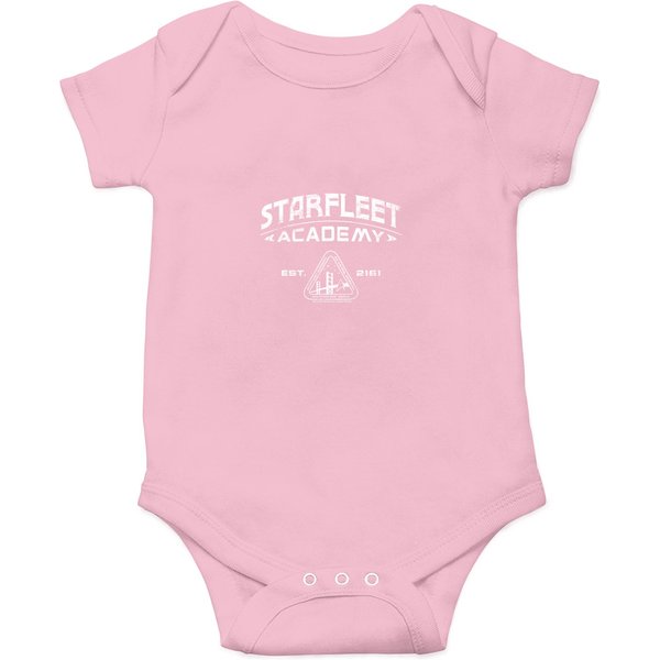 Starfleet Academy 2161 Vintage Collegiate Logo Onesies-image