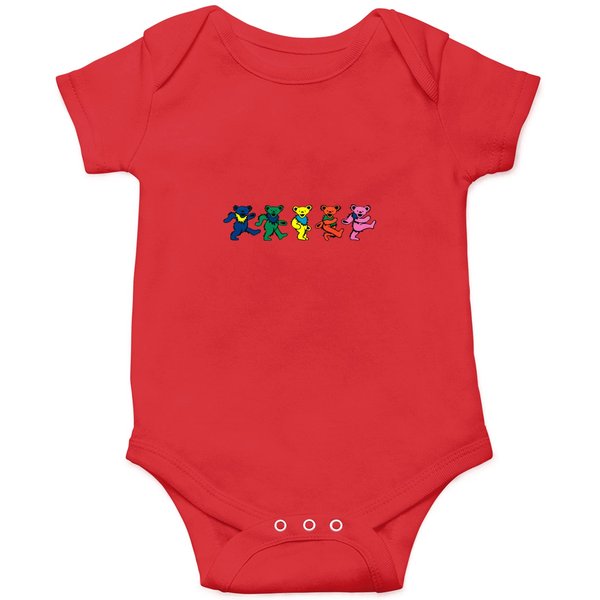 Grateful Dancing Deads Bears Onesies-image