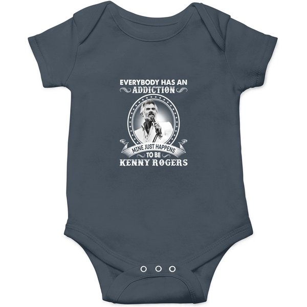Everybody Has An Addiction Mine Just Happens To Be Kenny Rogers Onesies-image