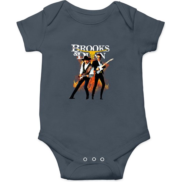 Brooks & Dunn Tour Onesies, Vintage Country Music-image