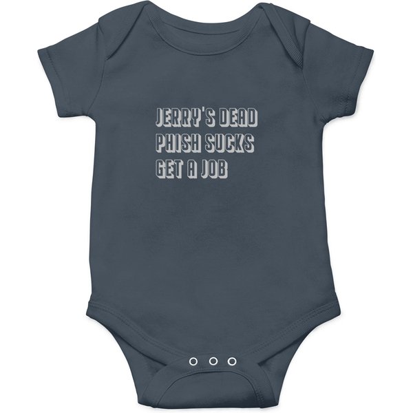 Jerry's Dead Phish Sucks Get A Job Onesies-image