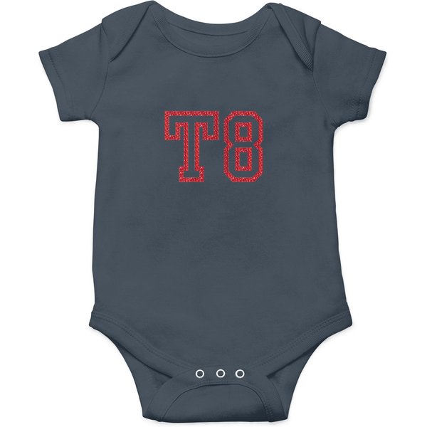 Tate Mcrae Jersey Onesies, Tate Mcrae Concert Baby Onesies, T8 Music Merch Graphic Onesies-image