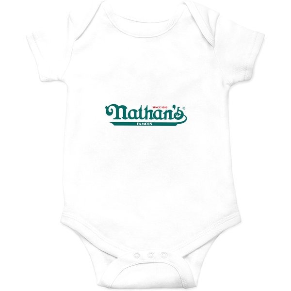 Nathans Famous Restaurant Logos Onesies-image