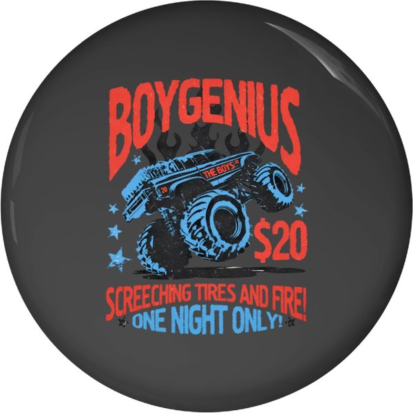 Boygenius Malenia Patches Pin Button-image