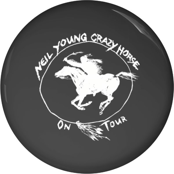 Neil Young Horse Pin Buttons-image