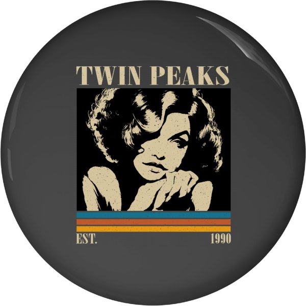 Twin Peaks Pin Buttons-image