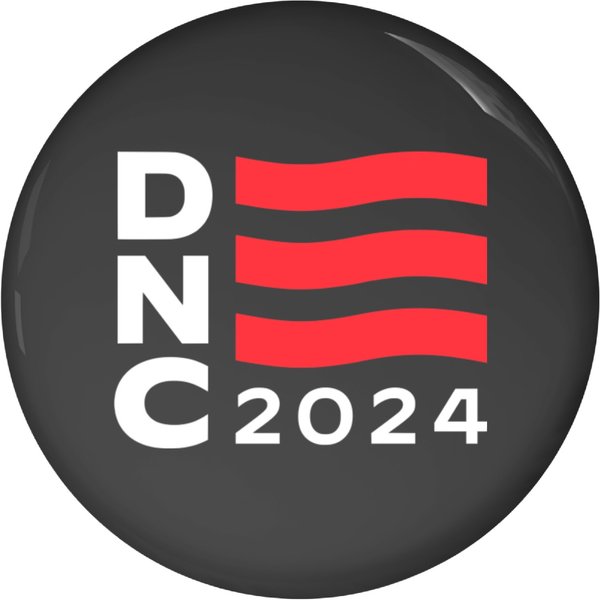 Dnc Democratic National Convention 2024 Logo - Kamala Harris - Pin Buttons-image