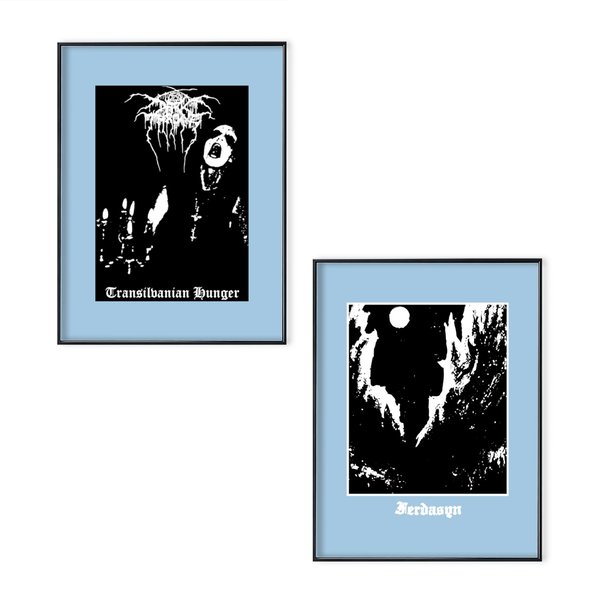 Vintage - Dark Throne - Transilvanian Hunger Poster Set-image