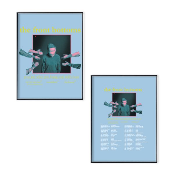 The Front Bottoms 2023 Band Poster Set-image